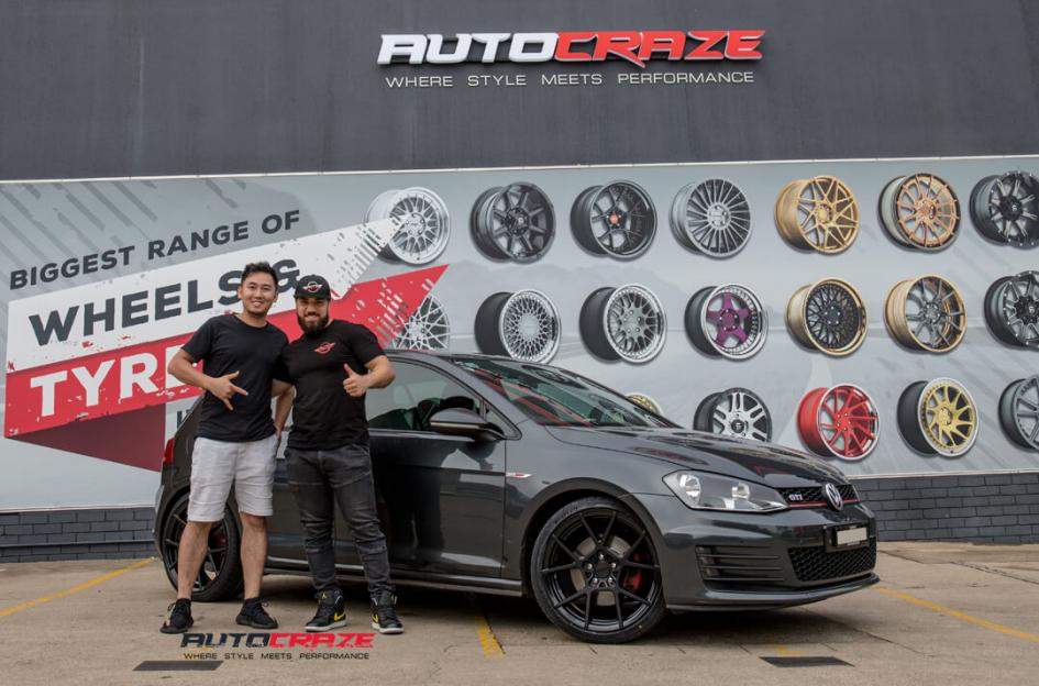 VOLKSWAGEN GOLF KPS MATTE BLACK